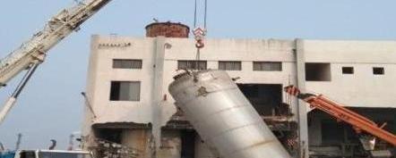 Heavy erection at client site